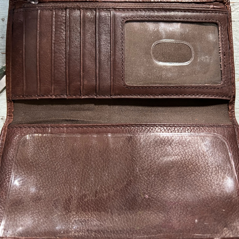 Fossil Checkbook Wallet - image 2